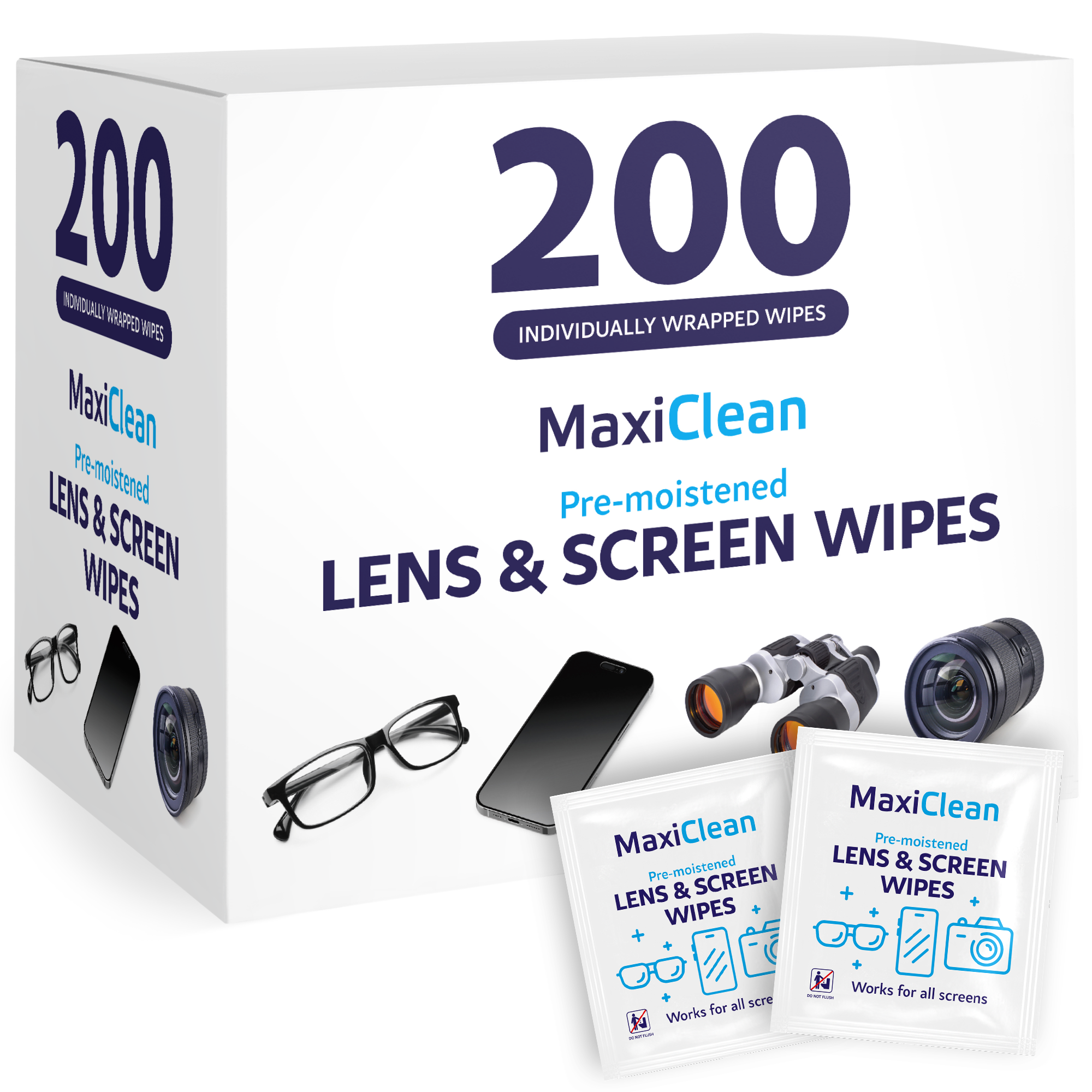 Lens Wipes 200